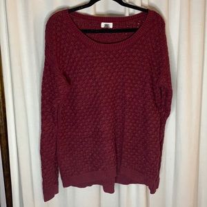 Maroon Sweater